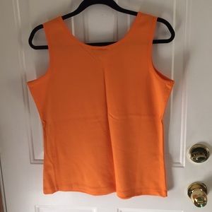 Lands' End Tops - NWT Lands’ End Orange Tank Top Lands' End Tops - NWT Lands’ End Orange Tank Top